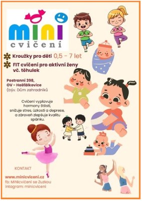 CVIČENÍ SE ZUZKOU A NABÍDKA KROUŽKŮ