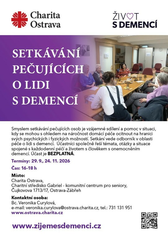 SETKÁVÁNÍ PEČUJÍCÍCH O LIDI S DEMENCÍ