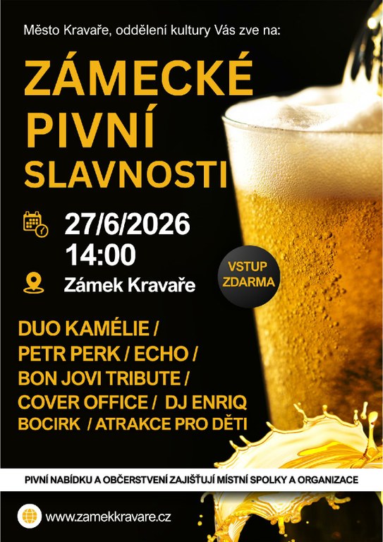 ZÁMECKÉ PIVNÍ SLAVNOSTI