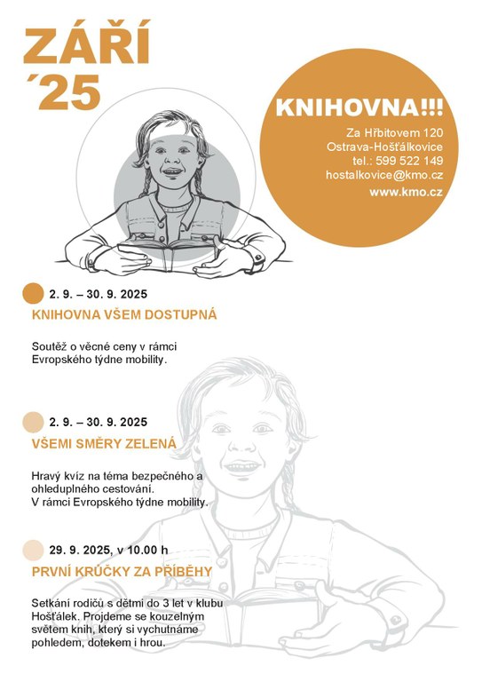 ZÁŘÍ V KNIHOVNĚ