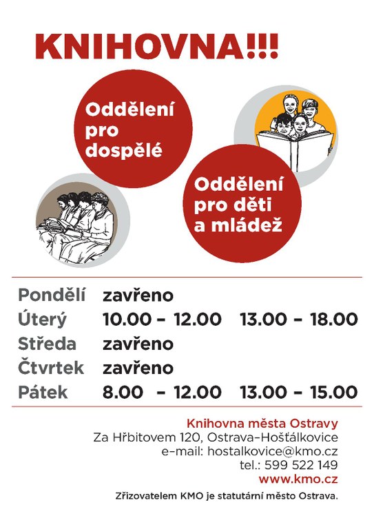 ZMĚNA PŮJČOVNÍ DOBY v KNIHOVNĚ