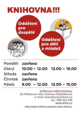 ZMĚNA PŮJČOVNÍ DOBY v KNIHOVNĚ